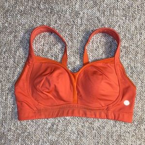 Orange Lululemon Sport Bra